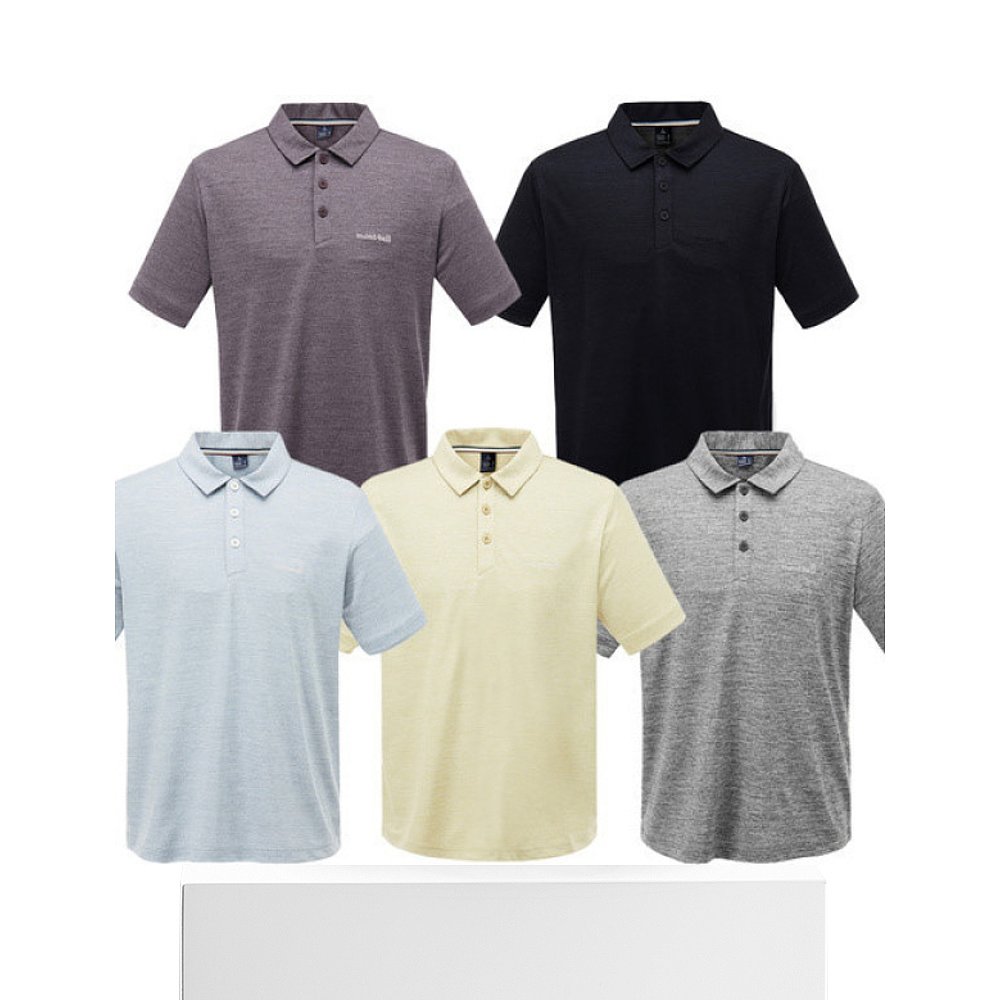 韩国直邮mont.bell 运动T恤 [Moda Outlet] 男士 POLO T恤 ML3DMM - 图3