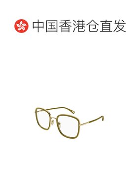 香港直邮CHLOÉ 女士眼镜 CH0373O004 SS2026 绿色 全框平光镜