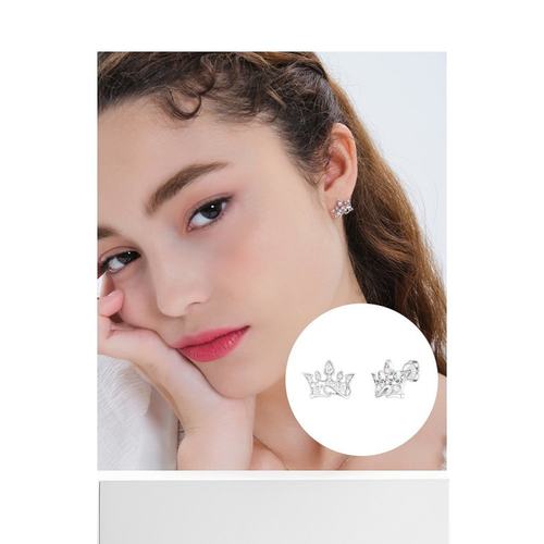 韩国直邮J.ESTINA 首饰品牌正品精致IU同款韩系百搭小巧时尚耳钉 - 图3