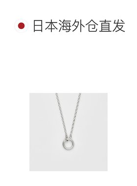 日本直邮日潮 agete 阿卡朵银色钻石项链