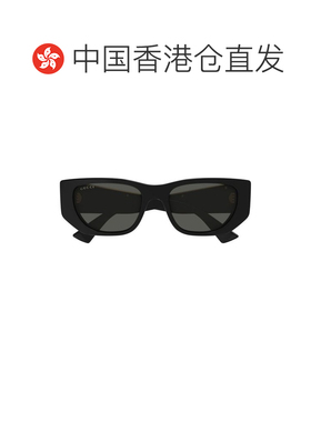1h可退 香港直邮GUCCI 女士眼镜 GG1959S001 SS2026 黑色 框架太