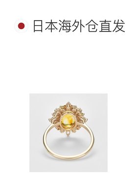 日本直邮日潮 agete 阿卡朵K10 多彩宝石戒指