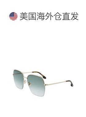 自营Victoria Beckham Metal Women's Sunglasses - gold 美国奥