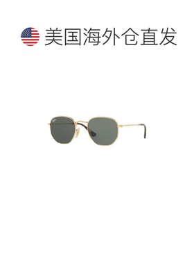 1h可退 【美国直邮】雷朋|方形金属锁孔太阳镜正品潮流时尚显脸小