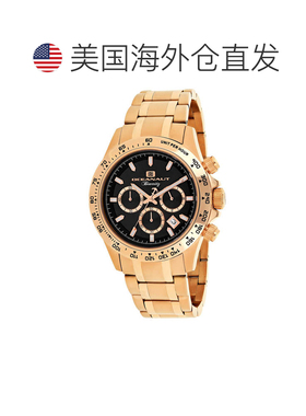 自营Oceanaut Men's Biarritz Black Round  44mm - black 美国奥