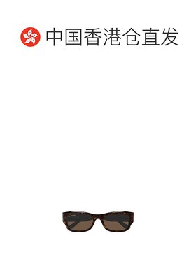 香港直邮BALENCIAGA 男士太阳镜 BB0390SK002 SS2025 黑色 全框太