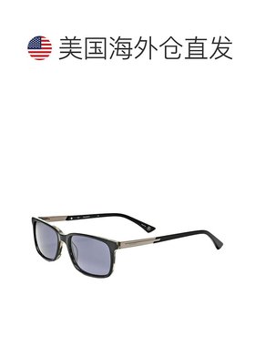 自营 Hackett男式54毫米绿色太阳镜-黑色 美国奥莱直发