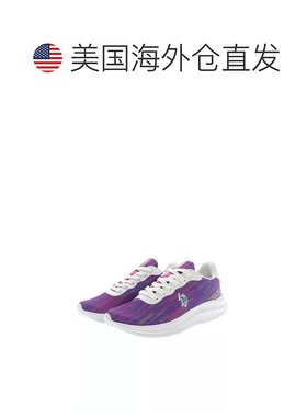 u.s. polo assn.美国马球协会女式涤纶运动鞋 - 紫色 【美国奥莱