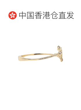 香港直邮Givenchy 奥莱款花卉镶嵌开口设计手镯手链 60568087