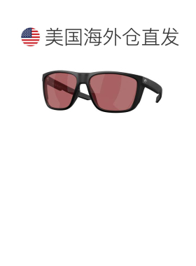 自营Costa del Mar男士62 mm哑光黑色太阳镜-哑光黑色 美国奥莱直