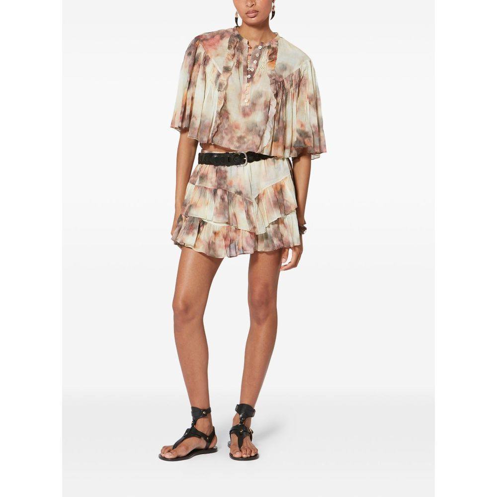 1h可退 香港直邮ISABEL MARANT 女士 MARANT ETOILE 浅褐色短裤 S,淘宝优惠券,粉丝福利购,淘宝优惠卷