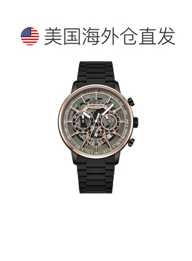 自营Kenneth Cole Men's Classic 44mm Quartz Watch - grey 美国
