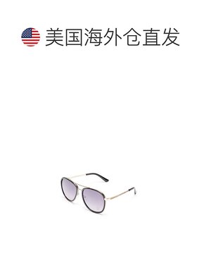 自营 guess水钻 G 飞行员太阳镜 - 黑色 美国奥莱直发