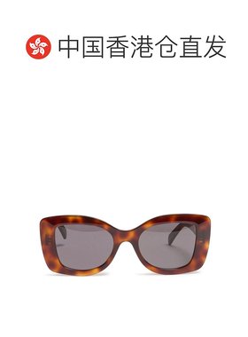 香港直邮CELINE 女士眼镜 4S324CPLB19HD AW2025 灰色 蝴蝶框太阳