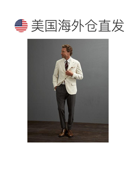 自营Brunello Cucinelli Cotton Men's Blazer - white 美国奥莱