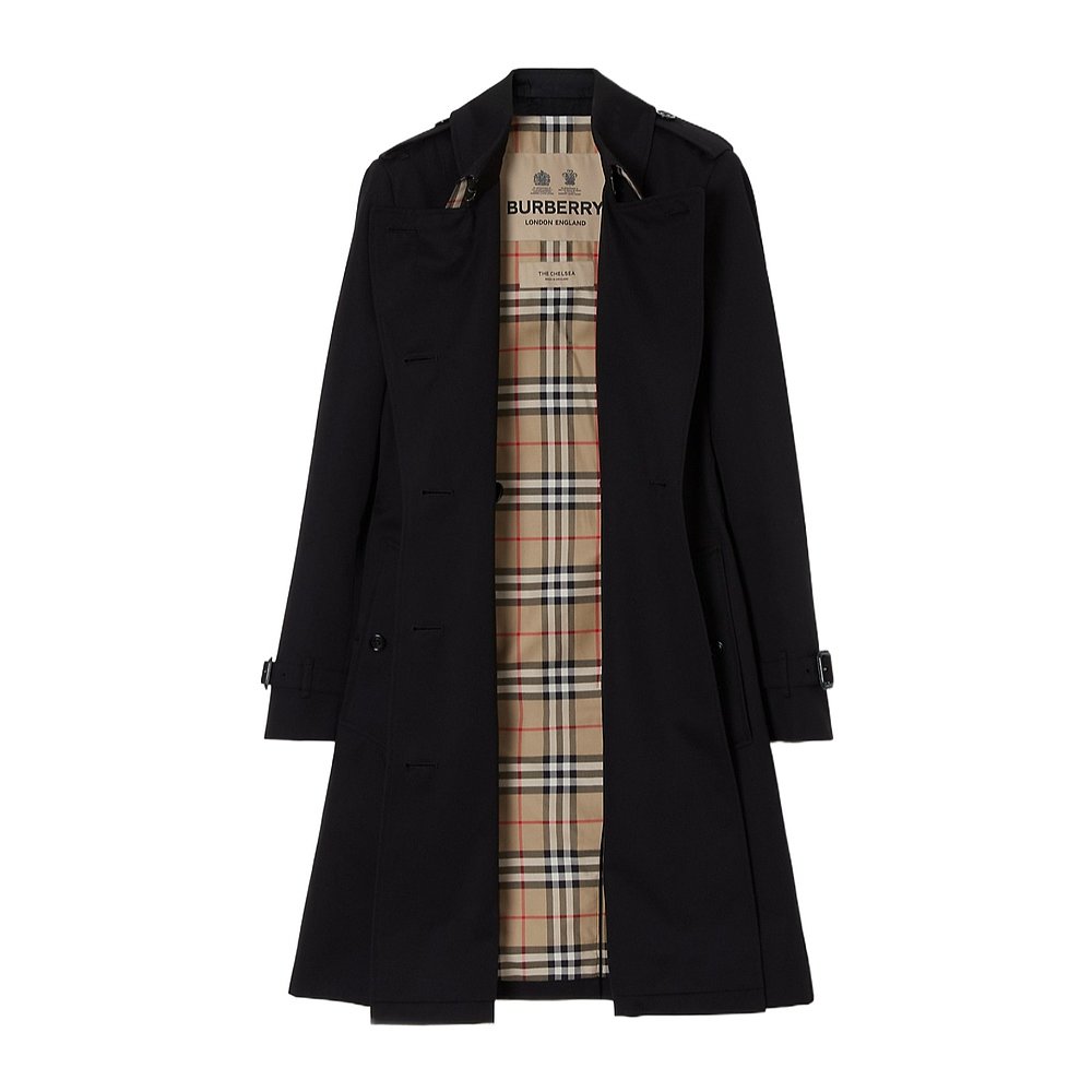 Burberry 巴宝莉 女士 中长款 Heritage Trench 风衣 80794021