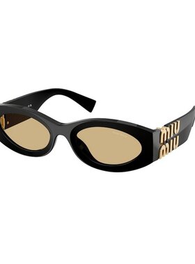 MIU MIU 女士太阳镜 MU11WS16K10R CO 黑色