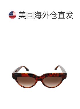 自营Victoria Beckham VB602S 616 矩形太阳镜 - 多色 美国奥莱直