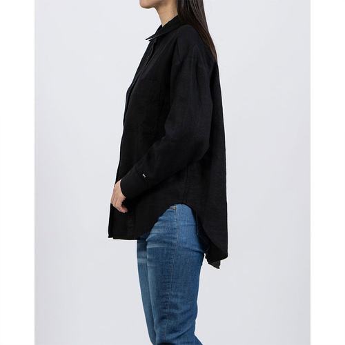 日本直邮TOMMY HILFIGER 亚麻宽松衬衫 [TO3203EW012680]女装 - 图2