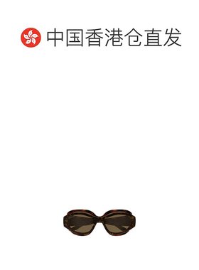 香港直邮BALENCIAGA 男士太阳镜 BB0456S003 CO 深棕色 几何太阳