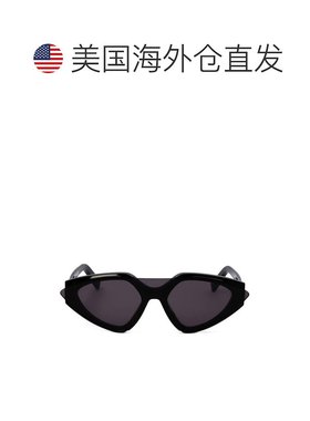 自营sportmaxSport Max SM0001几何太阳镜-黑-深灰色 美国奥莱直