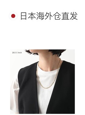 日本直邮TOMWOOD汤姆伍德项链电缆链金色20.5英寸电缆100090 N100