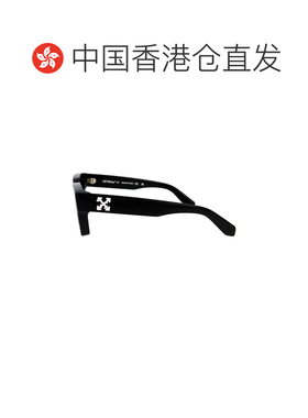 香港直邮off-white 女士 光泽黑色醋纤太阳眼镜 OW10221050