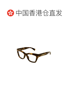 1h可退 香港直邮GUCCI 女士眼镜 GG1810O003 SS2026 棕色 几何平