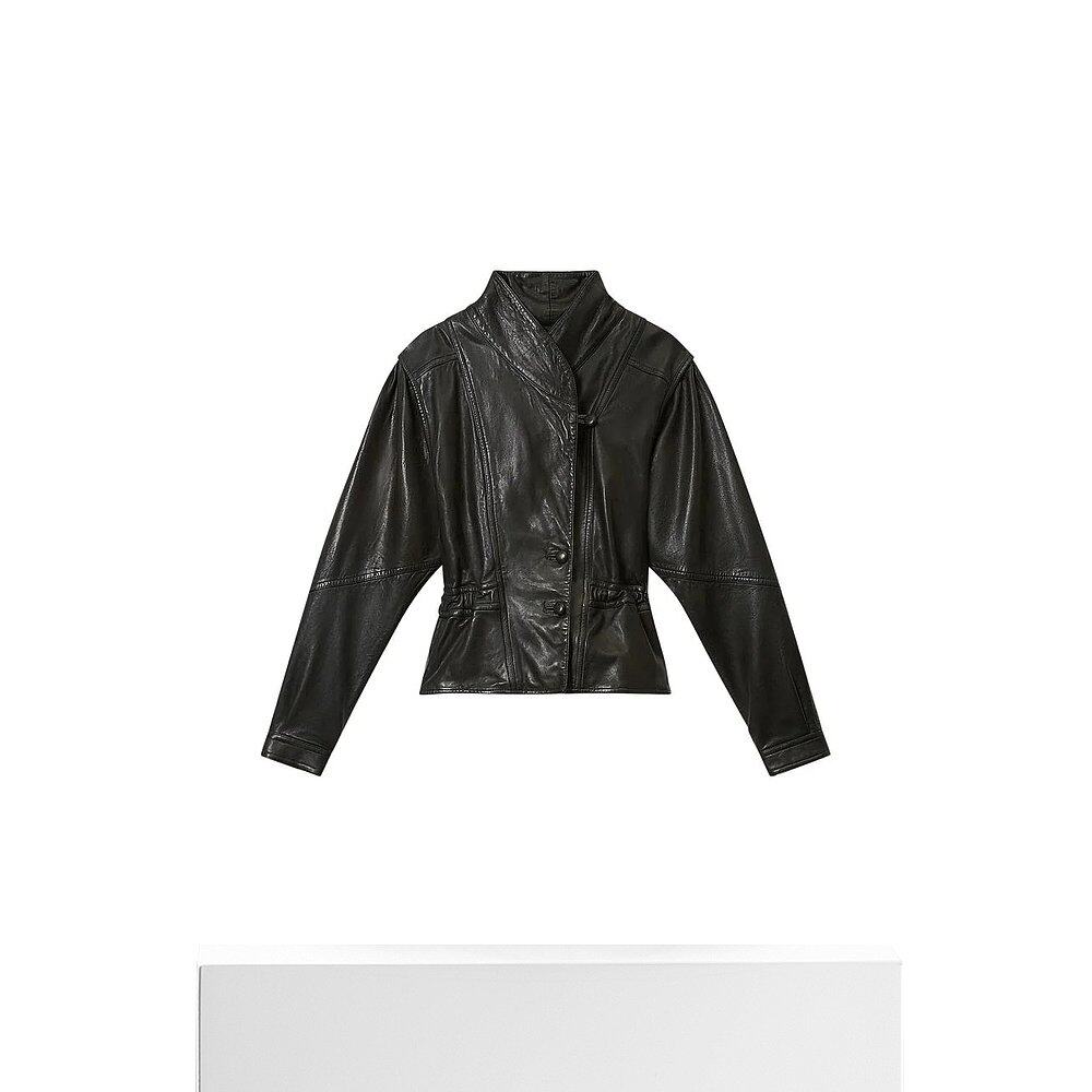 香港直邮ISABEL MARANT 女士外套 D1B02IVE0601FA01BK SS2026 - 图3