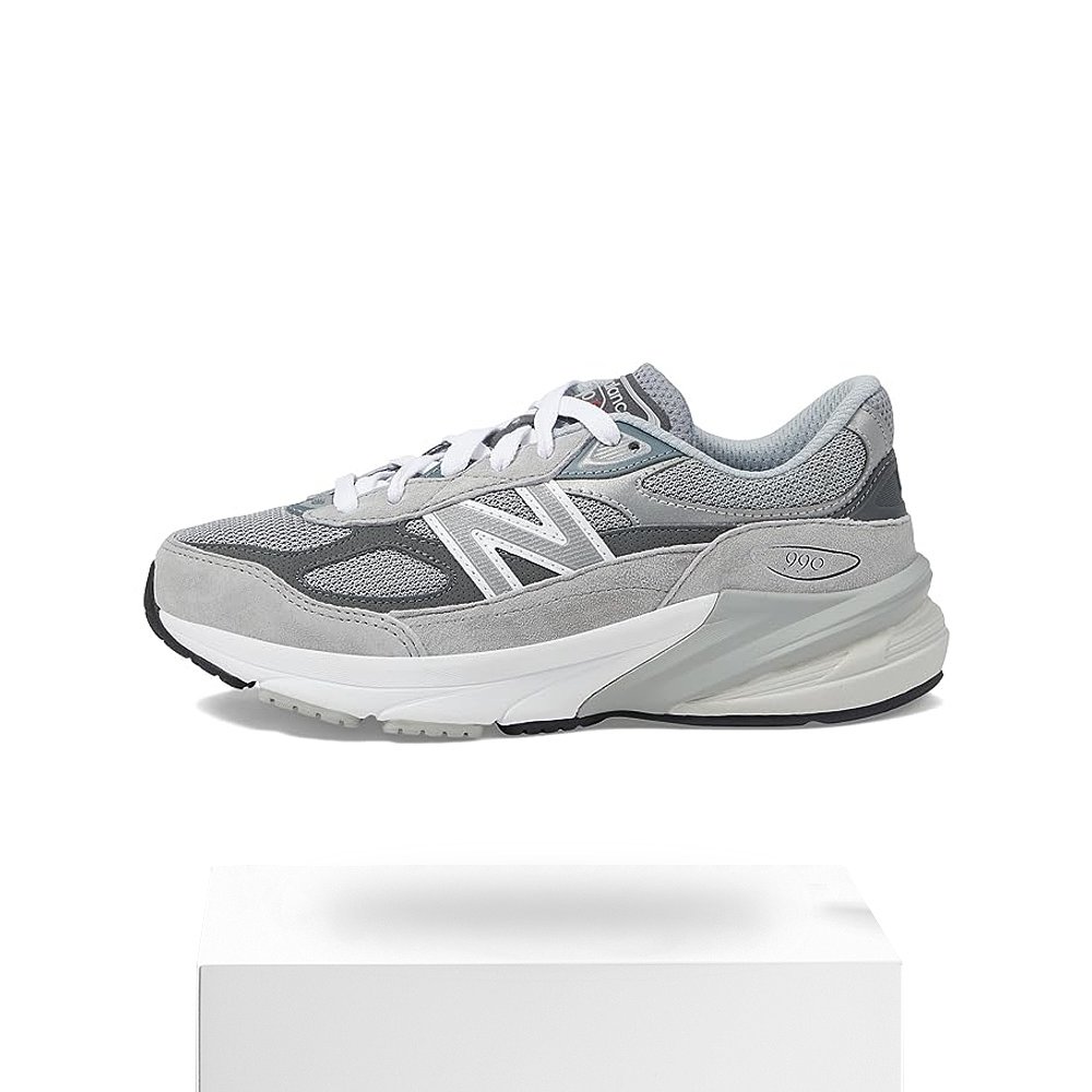 香港直邮潮奢 New Balance  男童 990v6 运动休闲鞋(大童)童鞋 - 图3