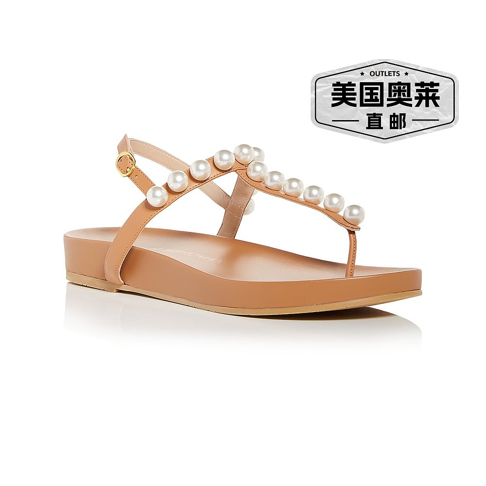 stuart weitzmanGoldie Summer 女式丁字裤踝带凉鞋 - chi-chiffo - 图0