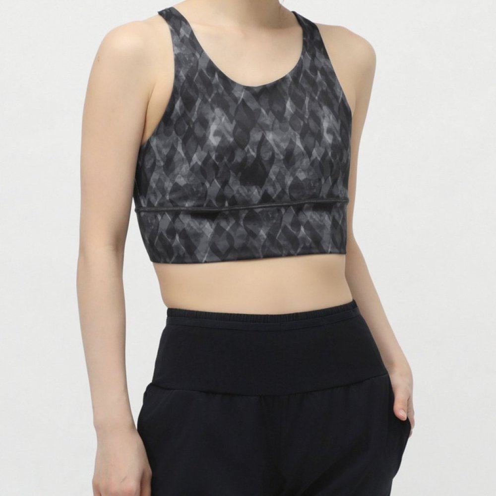 日本直邮TIGORA 女士水滴纹中支撑运动文胸 [TR-3F2165UB] 运动文,淘宝优惠券,粉丝福利购,淘宝优惠卷