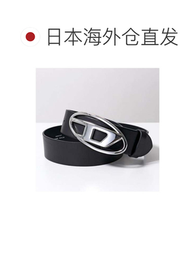 日本直邮DIESEL 腰带 X08727 PR666 B1dr W H6528 黑色