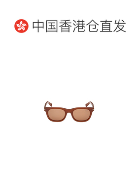 香港直邮Z ZEGNA 男士眼镜 EZ028145E SS2026 棕色 几何框太阳镜