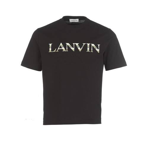 香港直邮LANVIN 男士T恤 RMTS0005J207P2210 SS20【付后1h可退】 - 图0