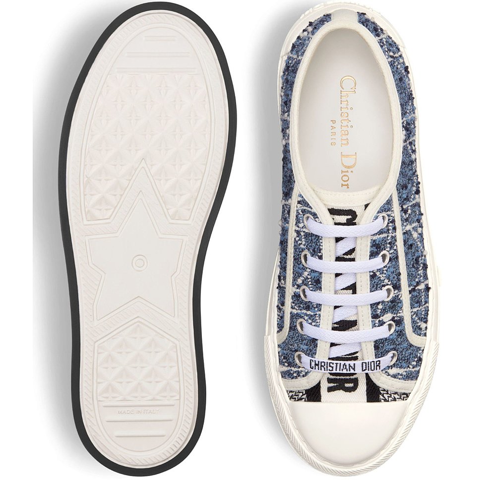 香港直邮Dior 圆头低帮休闲鞋 DIO35TT4迪奥 - 图2