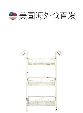 自营 safaviehNoreen 三层搁板 - 古董白 美国奥莱直发