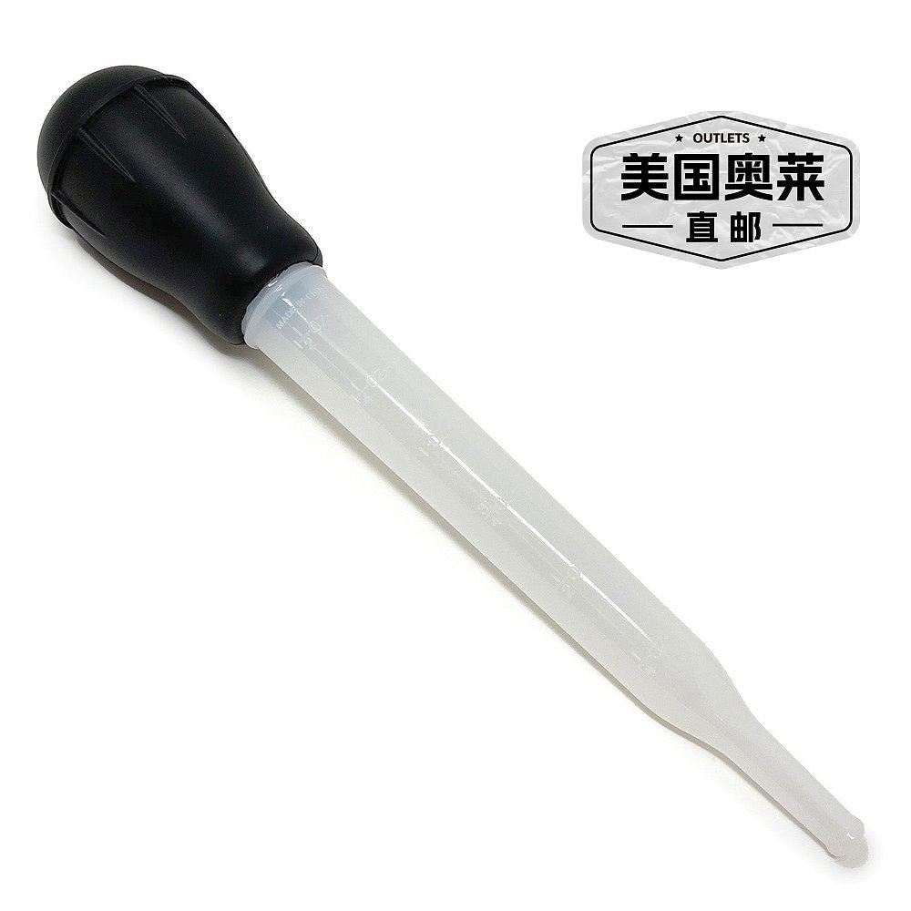 自营Norpro Plastic Nylon Baster, 1.5 oz, Heat Resistant, Bla - 图0