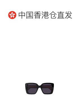 香港直邮GUCCI 女士太阳镜 GG1861S004 SS2025 黑色 方框太阳镜
