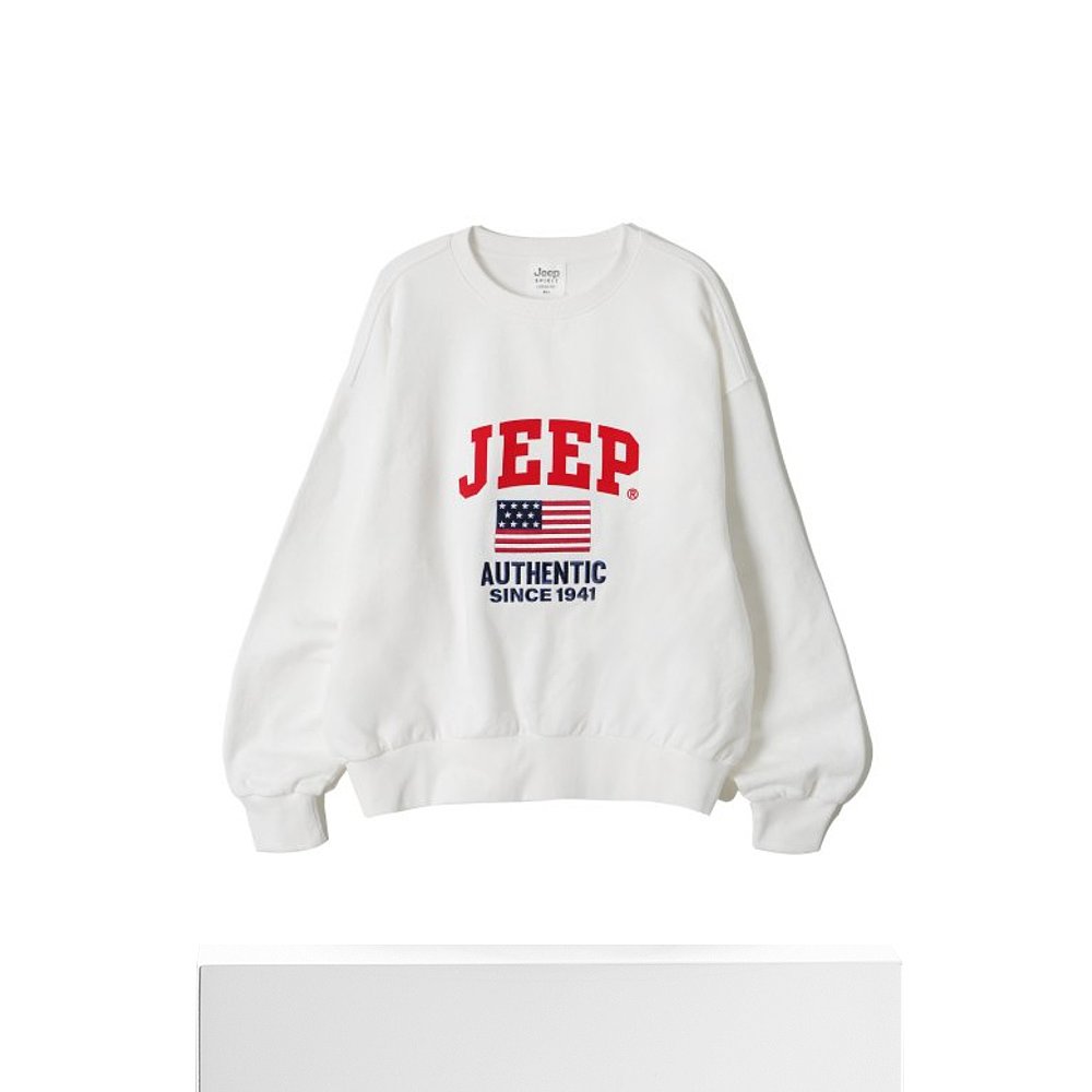 韩国直邮JEEP吉普户外运动休闲舒服日常通勤卫衣JO2TSF834OW-图3