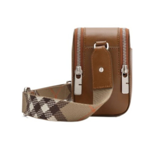1h可退 香港直邮BURBERRY/博柏利 男士 Pop格纹斜挎包 26FW - 图0
