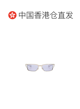 香港直邮DIESEL 女士眼镜 DL101510071A SS2026 白色 几何太阳镜