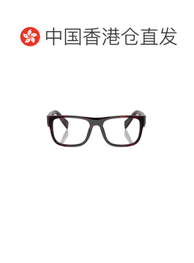 香港直邮PRADA 男士太阳镜 PR22ZV16L1O1 AW2023 黑色 徽标平光镜