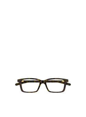 GUCCI 男士眼镜 GG1672O002 AW2024 古驰 黑色几何 平光镜