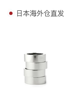 日本直邮MM6 Maison Margiela 951 叠层数字戒指银色女士sm7uq011