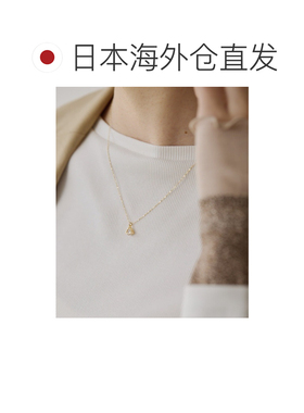 1h可退 日本直邮ear PAPILLONNER 女士 三角锆石项链 EAZ1061611A
