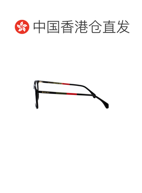 香港直邮GUCCI 男士眼镜 GG0554O009 SS2025 黑色 长方形眼镜古驰