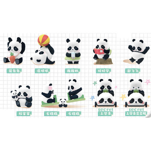 日本直邮52TOYS BLINDBOX PANDA ROLL キンダーガーデンシリーズ - 图0