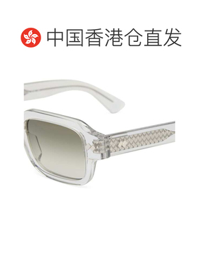 1h可退 香港直邮Bottega Veneta 葆蝶家 男士 矩形框太阳镜 BV144