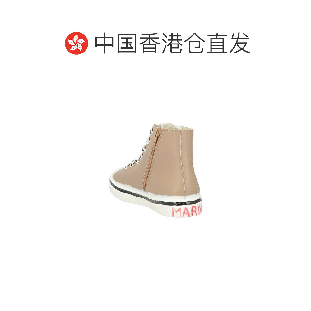 1h可退 香港直邮Marni 玛尼 女童 运动鞋童鞋 brown棕色 舒适时尚,淘宝优惠券,粉丝福利购,淘宝优惠卷